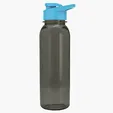 Garyline® Flat-Sided Tritan® Bottle with Drink-Thru Lid, 24 oz. — view 2