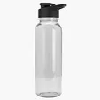Garyline® Flat-Sided Tritan® Bottle with Drink-Thru Lid, 24 oz.