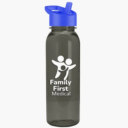 Garyline® Flat-Sided Tritan® Bottle with Flip-Straw Lid, 24 oz. — view 68