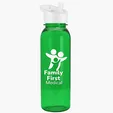 Garyline® Flat-Sided Tritan® Bottle with Flip-Straw Lid, 24 oz. — view 86