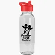 Garyline® Flat-Sided Tritan® Bottle with Flip-Straw Lid, 24 oz. — view 14