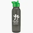 Garyline® Flat-Sided Tritan® Bottle with Flip-Straw Lid, 24 oz. — view 43
