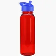 Garyline® Flat-Sided Tritan® Bottle with Flip-Straw Lid, 24 oz. — view 6
