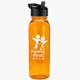 Garyline® Flat-Sided Tritan® Bottle with Flip-Straw Lid, 24 oz. — view 23