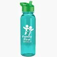Garyline® Flat-Sided Tritan® Bottle with Flip-Straw Lid, 24 oz. — view 49