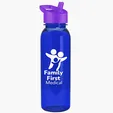 Garyline® Flat-Sided Tritan® Bottle with Flip-Straw Lid, 24 oz. — view 76