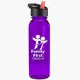 Garyline® Flat-Sided Tritan® Bottle with Flip-Straw Lid, 24 oz. — view 42