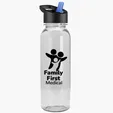 Garyline® Flat-Sided Tritan® Bottle with Flip-Straw Lid, 24 oz. — view 10