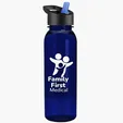 Garyline® Flat-Sided Tritan® Bottle with Flip-Straw Lid, 24 oz. — view 30