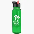 Garyline® Flat-Sided Tritan® Bottle with Flip-Straw Lid, 24 oz. — view 37
