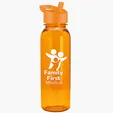 Garyline® Flat-Sided Tritan® Bottle with Flip-Straw Lid, 24 oz. — view 55
