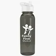 Garyline® Flat-Sided Tritan® Bottle with Flip-Straw Lid, 24 oz. — view 84