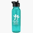 Garyline® Flat-Sided Tritan® Bottle with Flip-Straw Lid, 24 oz. — view 25