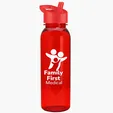 Garyline® Flat-Sided Tritan® Bottle with Flip-Straw Lid, 24 oz. — view 64