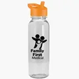 Garyline® Flat-Sided Tritan® Bottle with Flip-Straw Lid, 24 oz. — view 13