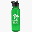 Garyline® Flat-Sided Tritan® Bottle with Flip-Straw Lid, 24 oz. — view 21