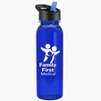 Garyline® Flat-Sided Tritan® Bottle with Flip-Straw Lid, 24 oz. — view 28