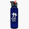 Garyline® Flat-Sided Tritan® Bottle with Flip-Straw Lid, 24 oz. — view 38