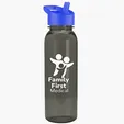 Garyline® Flat-Sided Tritan® Bottle with Flip-Straw Lid, 24 oz. — view 68