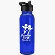 Garyline® Flat-Sided Tritan® Bottle with Flip-Straw Lid, 24 oz. — view 20