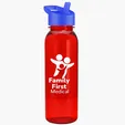 Garyline® Flat-Sided Tritan® Bottle with Flip-Straw Lid, 24 oz. — view 67
