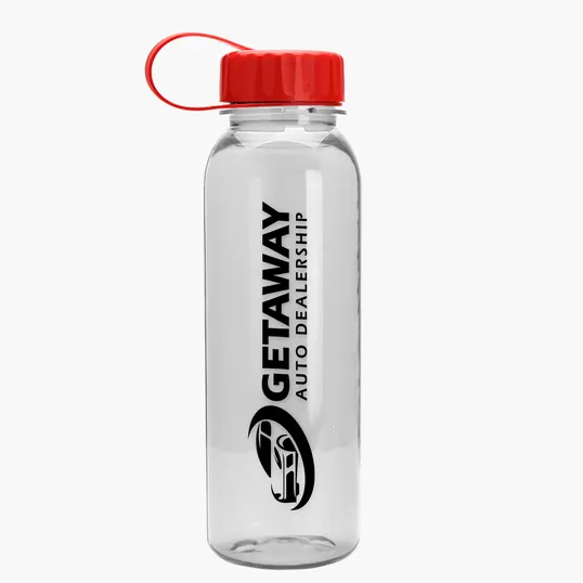 Garyline® Flat-Sided Tritan® Bottle with Tethered Lid, 24 oz. — view 13