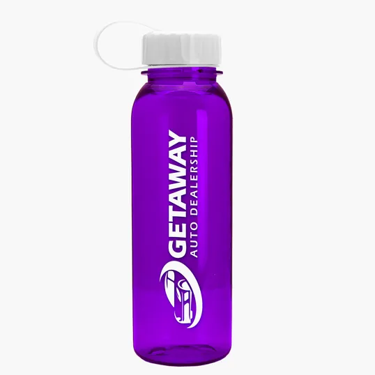 Garyline® Flat-Sided Tritan® Bottle with Tethered Lid, 24 oz. — view 54