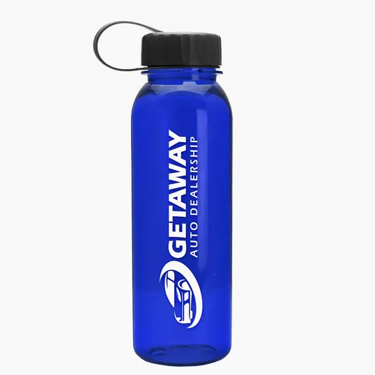 Garyline® Flat-Sided Tritan® Bottle with Tethered Lid, 24 oz. — view 17