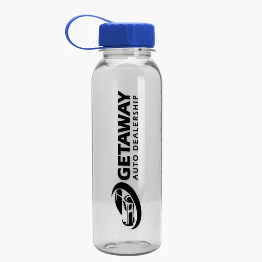 Garyline® Flat-Sided Tritan® Bottle with Tethered Lid, 24 oz. — view 14