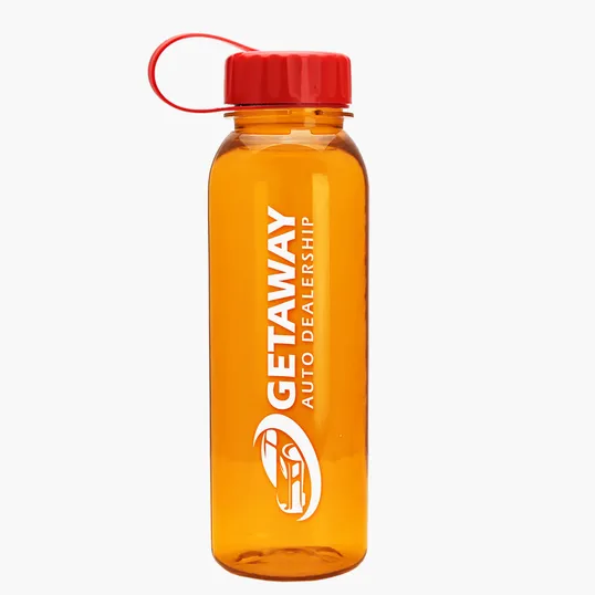 Garyline® Flat-Sided Tritan® Bottle with Tethered Lid, 24 oz. — view 36