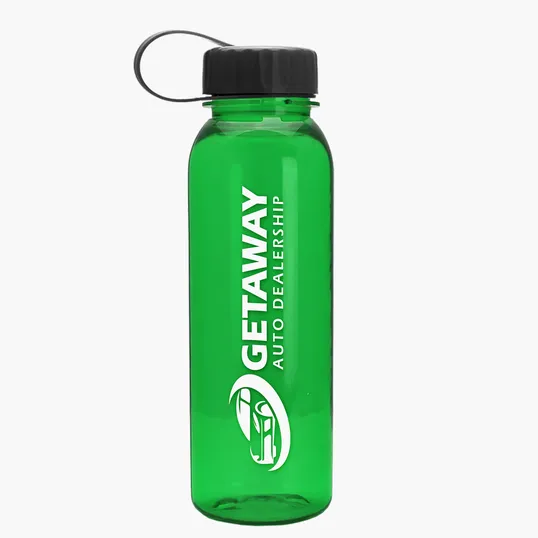 Garyline® Flat-Sided Tritan® Bottle with Tethered Lid, 24 oz. — view 18