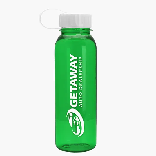 Garyline® Flat-Sided Tritan® Bottle with Tethered Lid, 24 oz. — view 50