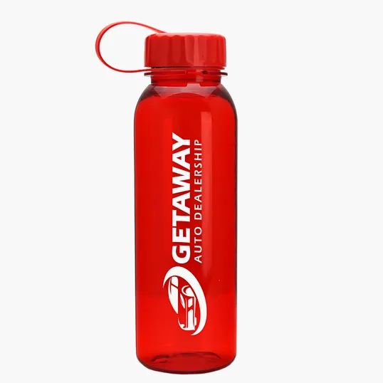 Garyline® Flat-Sided Tritan® Bottle with Tethered Lid, 24 oz. — view 37