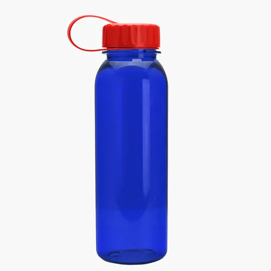 Garyline® Flat-Sided Tritan® Bottle with Tethered Lid, 24 oz. — view 5
