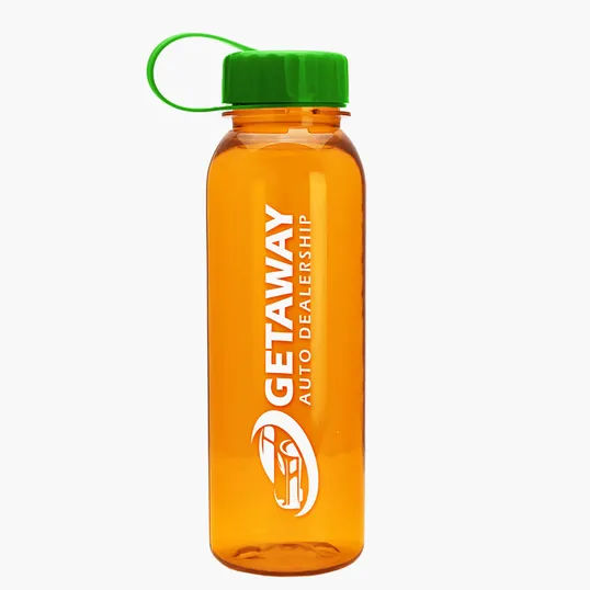 Garyline® Flat-Sided Tritan® Bottle with Tethered Lid, 24 oz. — view 29