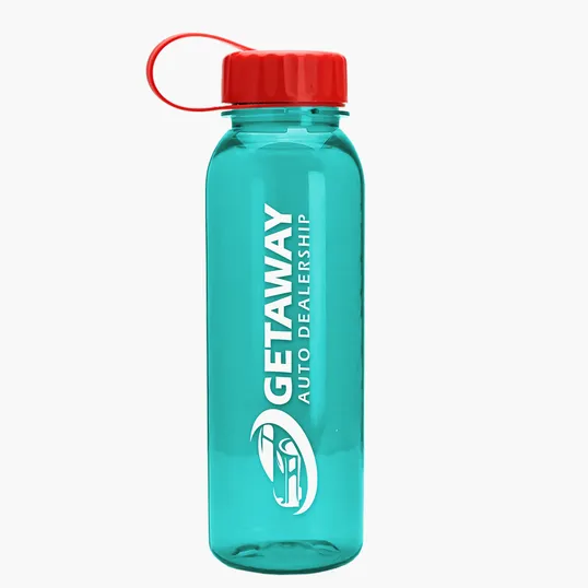 Garyline® Flat-Sided Tritan® Bottle with Tethered Lid, 24 oz. — view 38