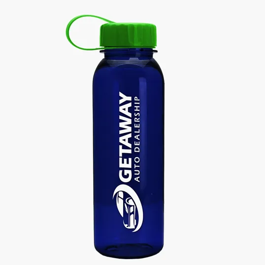 Garyline® Flat-Sided Tritan® Bottle with Tethered Lid, 24 oz. — view 28