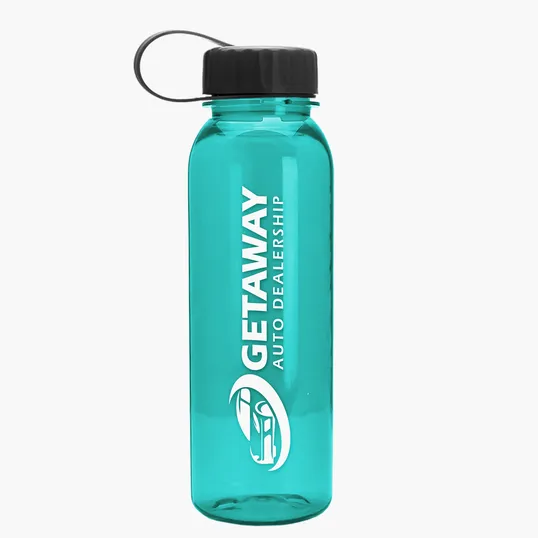 Garyline® Flat-Sided Tritan® Bottle with Tethered Lid, 24 oz. — view 22