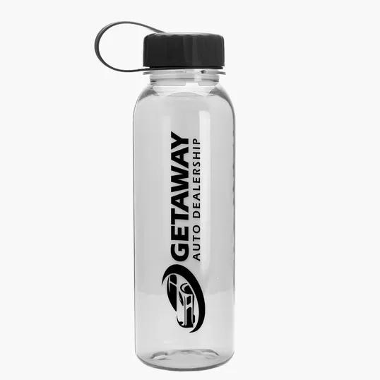 Garyline® Flat-Sided Tritan® Bottle with Tethered Lid, 24 oz. — view 11