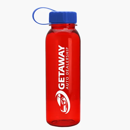 Garyline® Flat-Sided Tritan® Bottle with Tethered Lid, 24 oz. — view 45