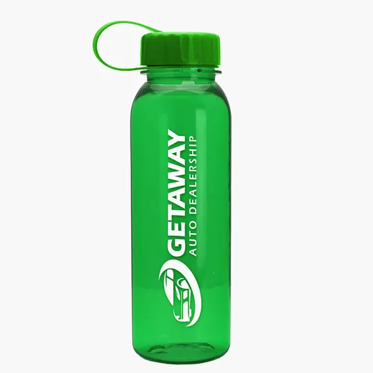 Garyline® Flat-Sided Tritan® Bottle with Tethered Lid, 24 oz. — view 27