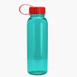 Garyline® Flat-Sided Tritan® Bottle with Tethered Lid, 24 oz. — view 6