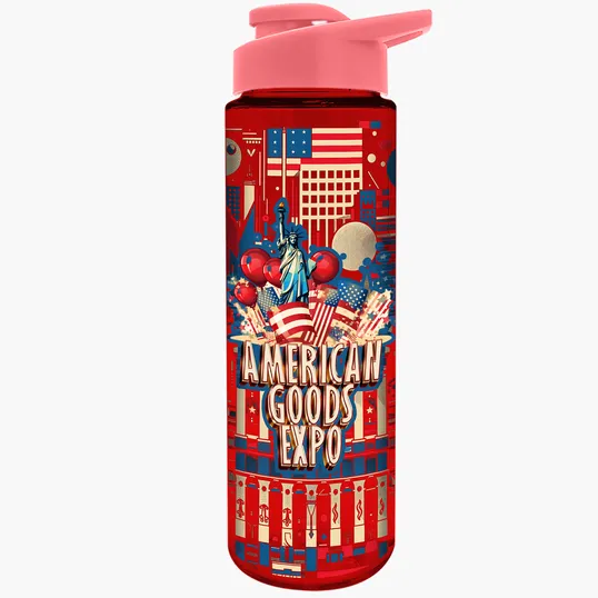Garyline® Freedom Tritan® Bottle with Drink-Thru Lid, 28 oz. — view 191