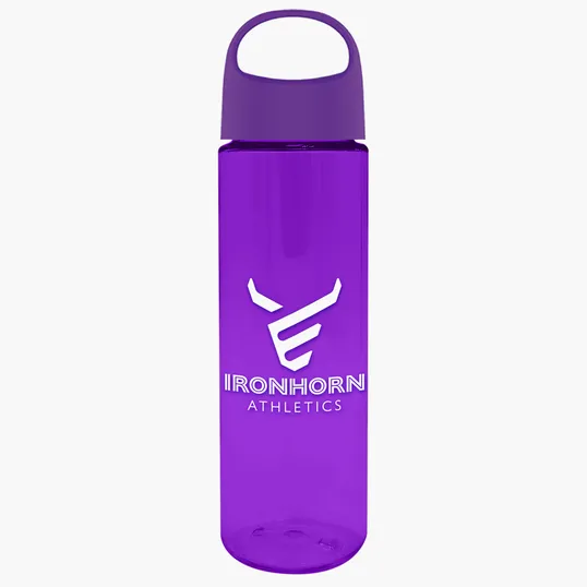 Garyline® Freedom Tritan® Bottle with Oval Crest Lid, 28 oz. — view 100
