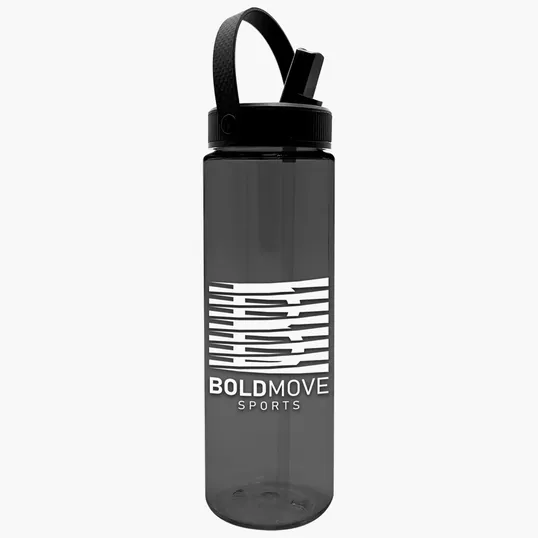 Garyline® Freedom Tritan® Bottle with Flip-Straw, Swivel-Handle Lid, 28 oz. — view 14
