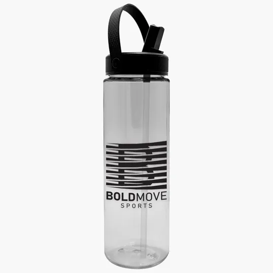 Garyline® Freedom Tritan® Bottle with Flip-Straw, Swivel-Handle Lid, 28 oz. — view 9