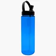 Garyline® Freedom Tritan® Bottle with Flip-Straw, Swivel-Handle Lid, 28 oz. — view 3