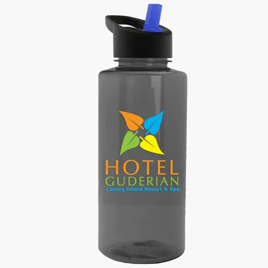 Garyline® Mountaineer Tritan® Bottle with Flip-Straw Lid, 36 oz. — view 112