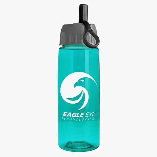 Garyline® Flair Tritan® Bottle with Ring-Straw Lid, 26 oz. — view 33