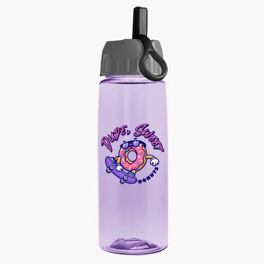 Garyline® Flair Tritan® Bottle with Ring-Straw Lid, 26 oz. — view 63